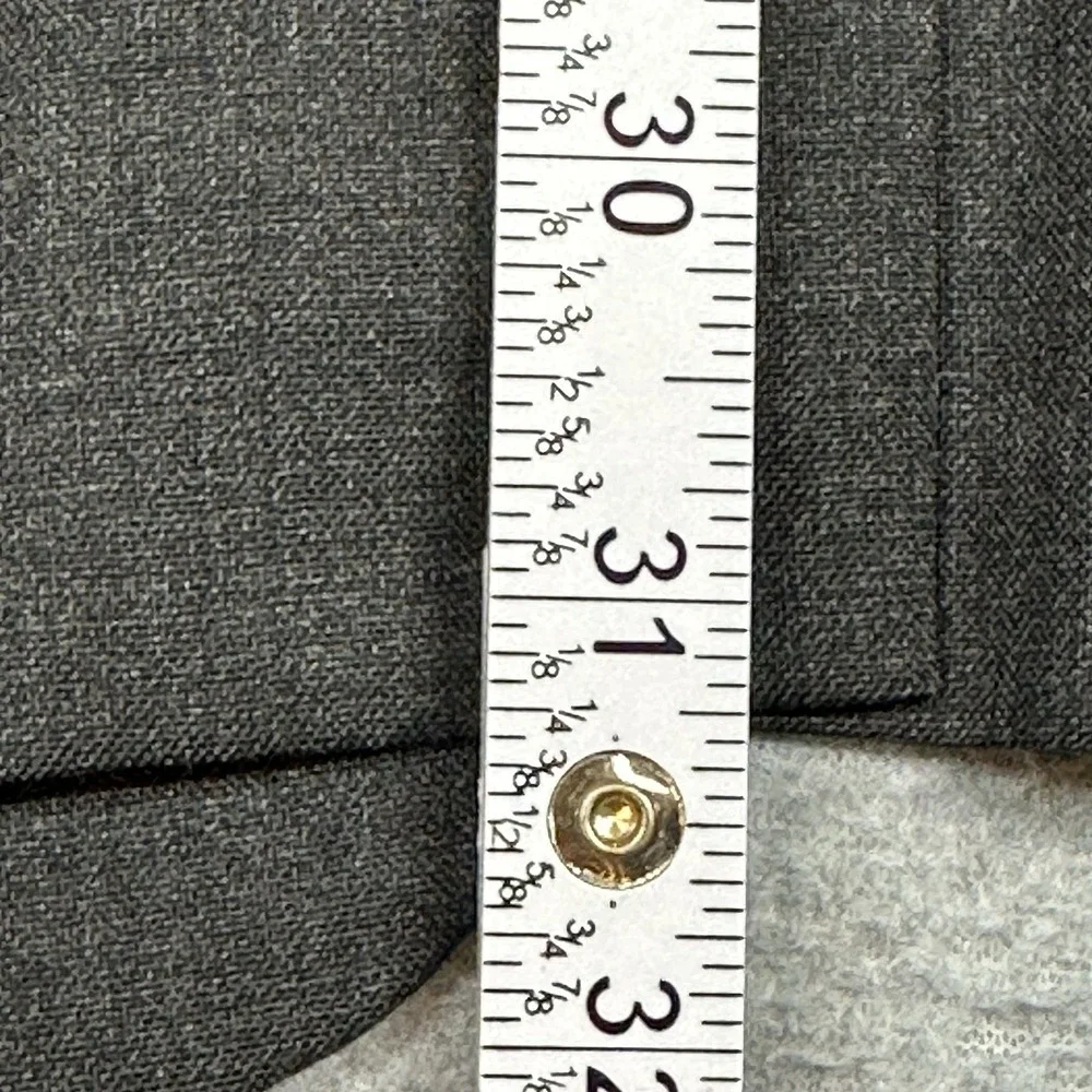 Vintage Brooks Brothers BrooksEase Blazer Mens 43R Gray Wool 2‎ Button